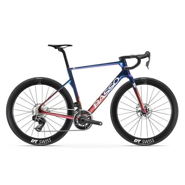 Bicicletă șosea Basso SV SRAM Red AXS - Viola Galaxy