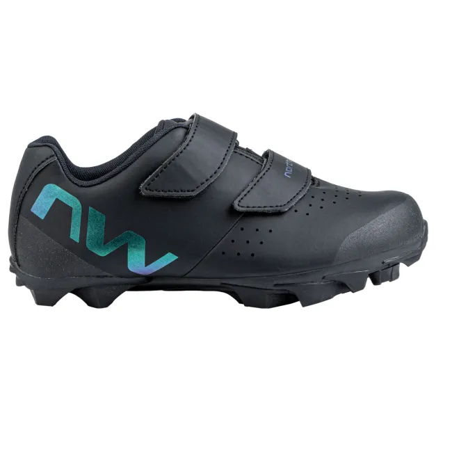 Northwave - pantofi ciclism MTB XC - Hammer Junior - Black | Iridescent