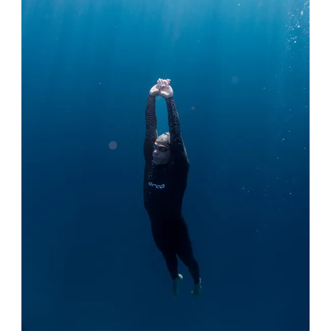 Orca - costum neopren pentru barbati Freedive Zen 1 P wetsuit - negru alb