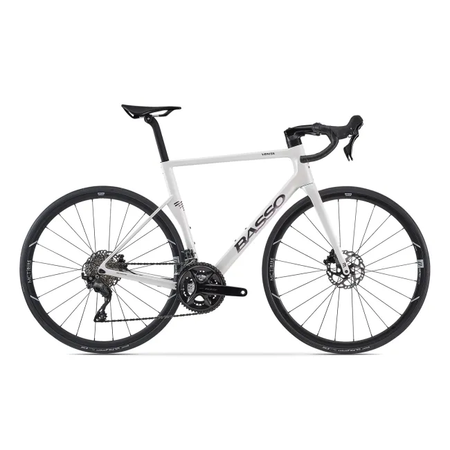 Bicicletă șosea Basso Venta R Shimano 105 - Pearl White Glossy