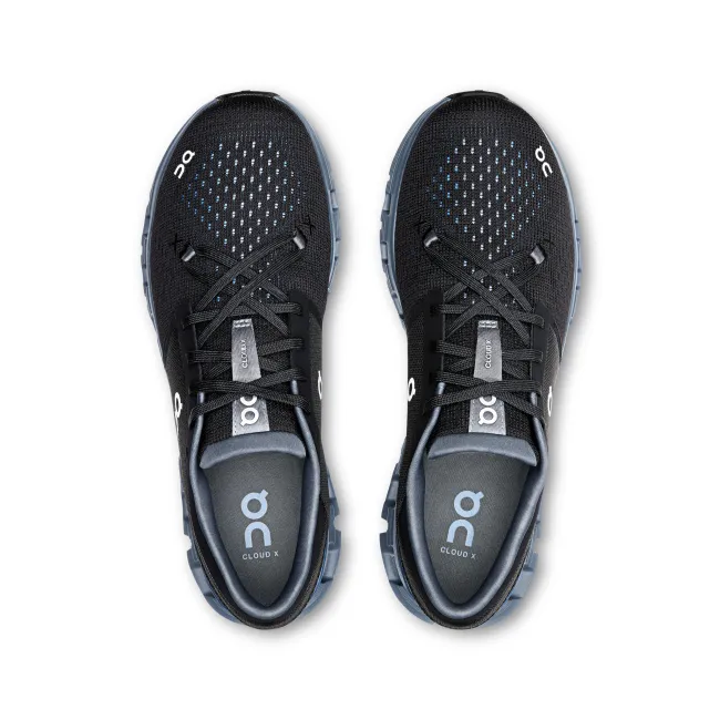 On - pantofi alergare - Cloud X 4 - Black | Chambray