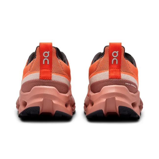On - pantofi alergare trail - Cloudsurfer Trail - portocaliu roz Flame | Dustrose