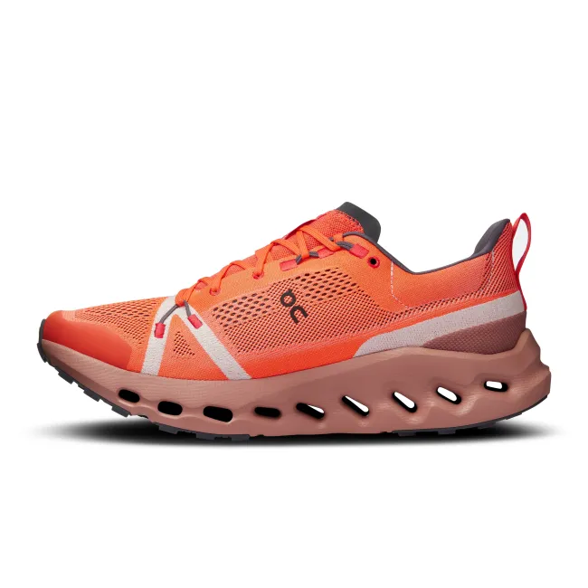 On - pantofi alergare trail - Cloudsurfer Trail - portocaliu roz Flame | Dustrose