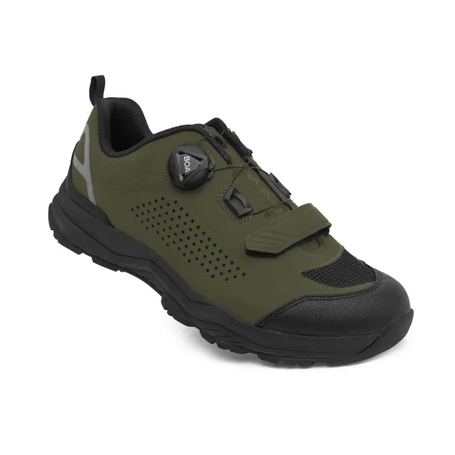 Spiuk - Pantofi ciclism MTB AMARA shoes - verde kaki negru