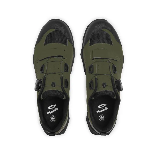 Spiuk - Pantofi ciclism MTB AMARA shoes - verde kaki negru