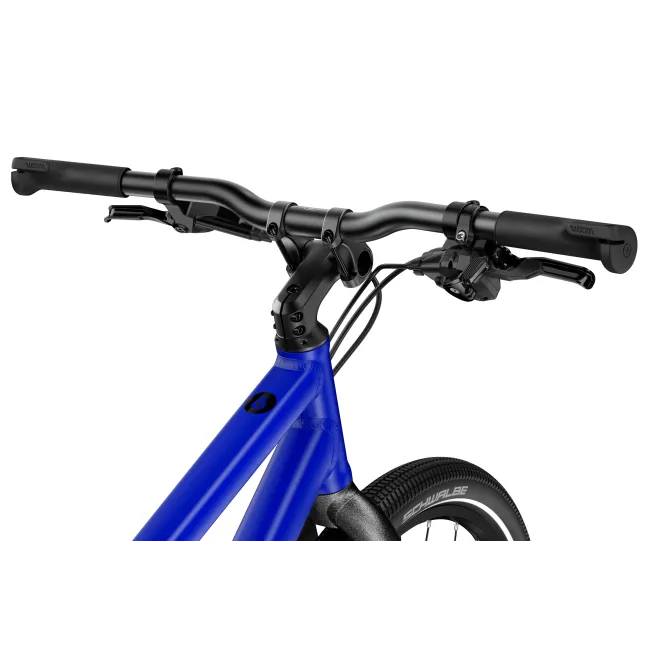 Bicicleta copii Woom 6 Explore cu roti 26" albastru Magnetic Blue