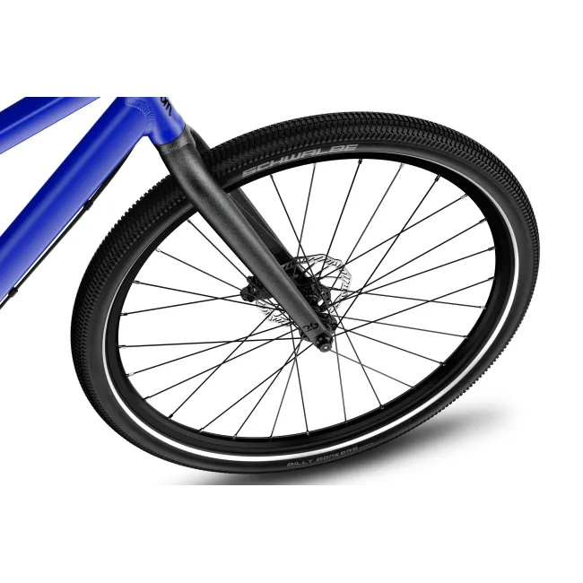 Bicicleta copii Woom 6 Explore cu roti 26" albastru Magnetic Blue