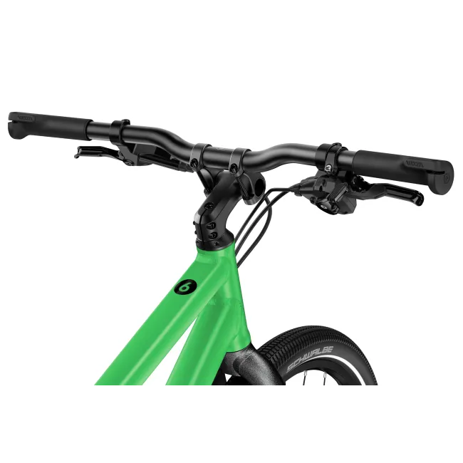 Bicicleta copii Woom 6 Explore cu roti 26" verde Jungle Green