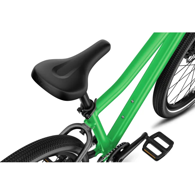 Bicicleta copii Woom 6 Explore cu roti 26" verde Jungle Green