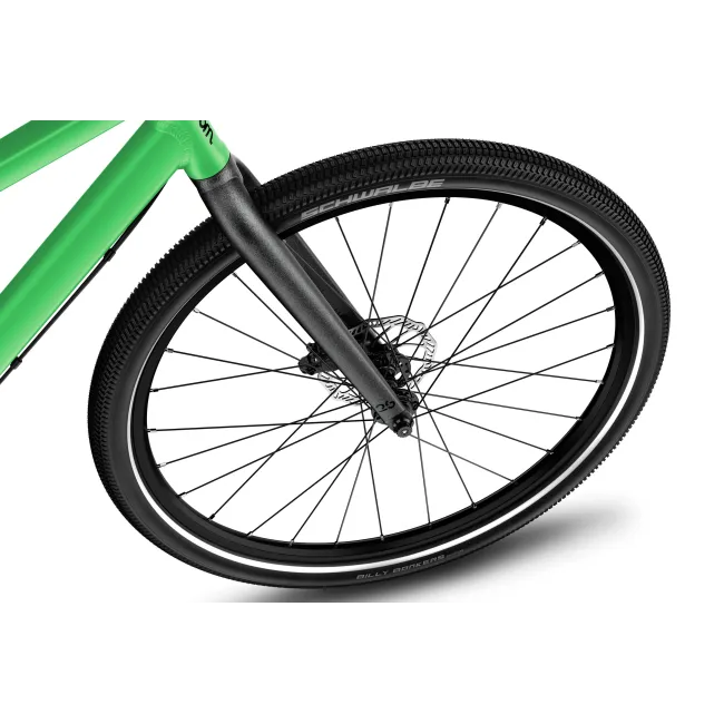 Bicicleta copii Woom 6 Explore cu roti 26" verde Jungle Green