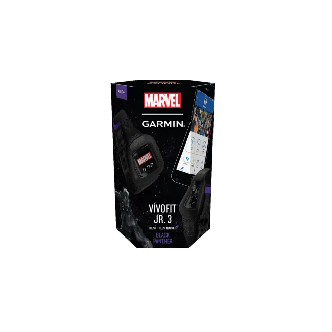 Garmin - Vivofit Jr. 3 - Marvel Pantera Neagră - ceas copii