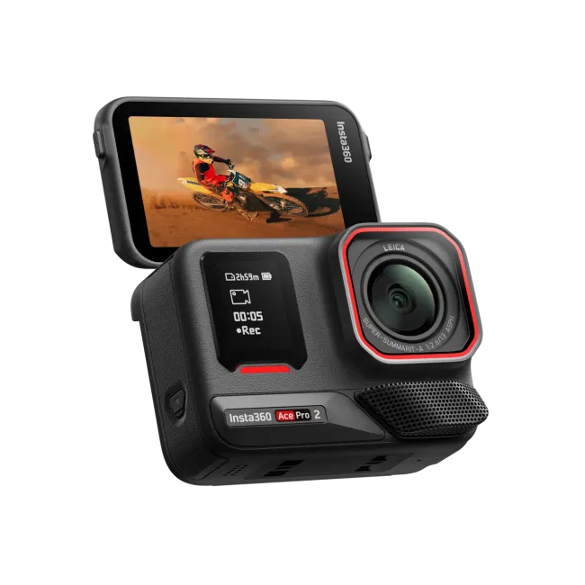 Insta360 Ace Pro 2 – Cameră de acțiune profesională 8K cu senzor 1/1.3″ şi lentilă Leica