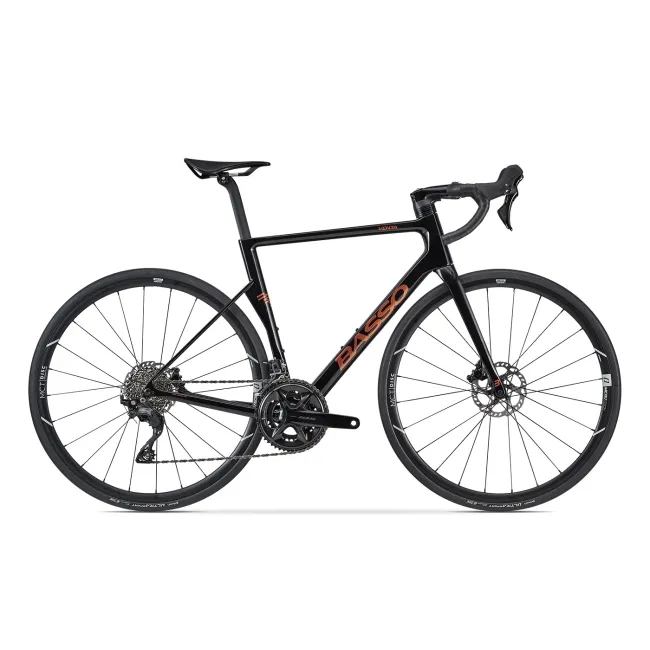 Bicicletă șosea Basso Venta R Shimano 105 - Magma Black Glossy
