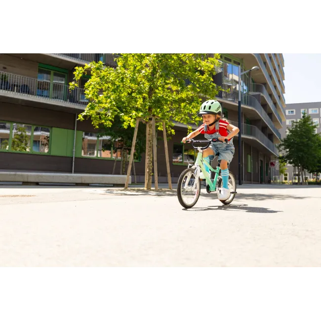 Bicicleta copii Woom 3 Go cu roti 16" pastel Spermint crush