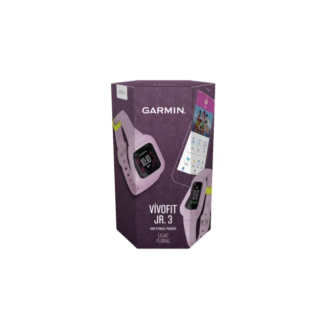 Garmin - Vivofit Jr. 3 - Lilac Floral - ceas copii