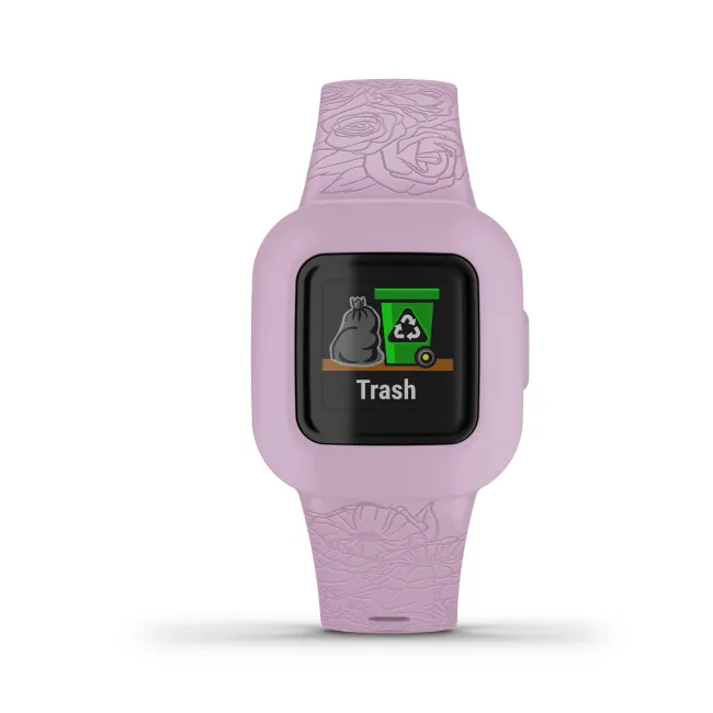 Garmin - Vivofit Jr. 3 - Lilac Floral - ceas copii