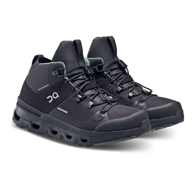 On - ghete sport pentru femei - Cloudtrax Waterproof W - Negru