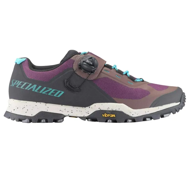 Specialized - pantofi ciclism MTB All Mountain Rime 2.0 - gri mov alb Clay