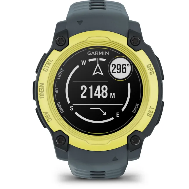 Garmin INSTINCT E - 40 mm galben Lime - smartwatch robust cu GPS