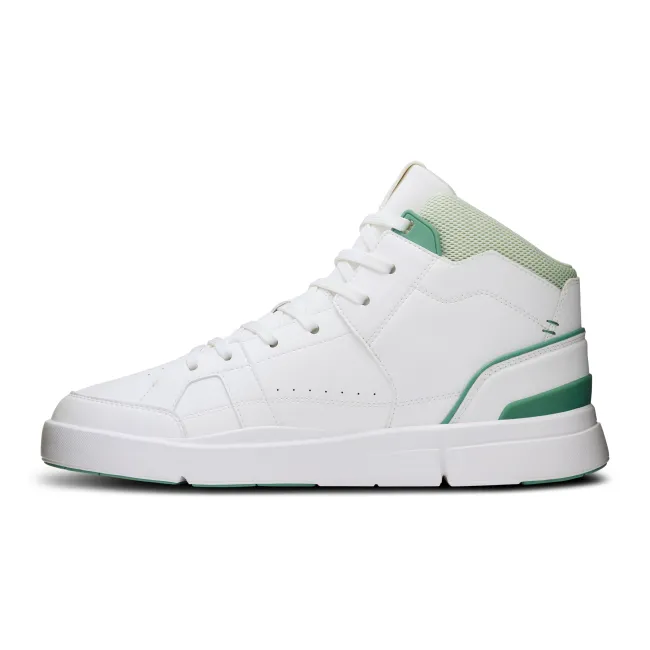 On - pantofi sport - THE ROGER Clubhouse Mid - White | Green