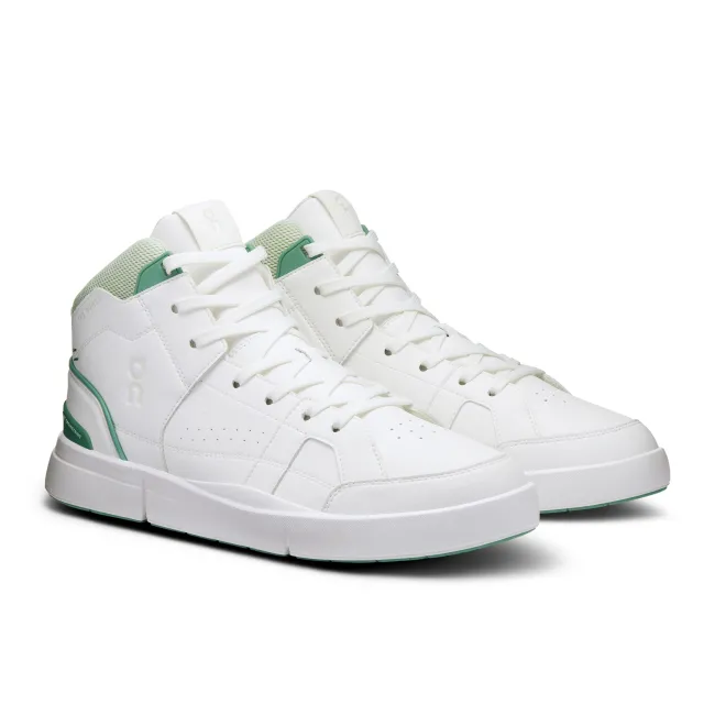 On - pantofi sport - THE ROGER Clubhouse Mid - White | Green