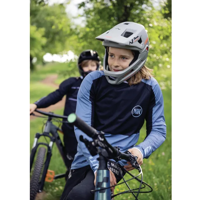 Abus - casca ciclism copii Youdrop FF (acoperire integrala) helmet - albastru intunecat