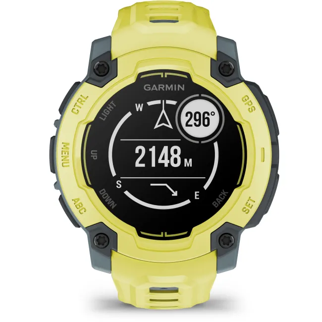 Garmin INSTINCT E - 45 mm galben Lime - smartwatch robust cu GPS