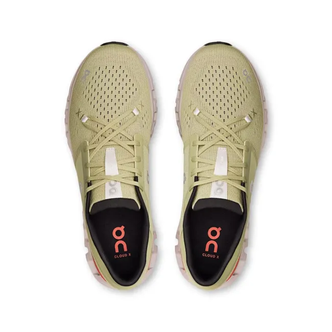 On - pantofi alergare - Cloud X 4 - Caper | Salmon