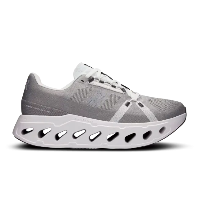 On - pantofi alergare - Cloudeclipse - alb argintiu Alloy | White