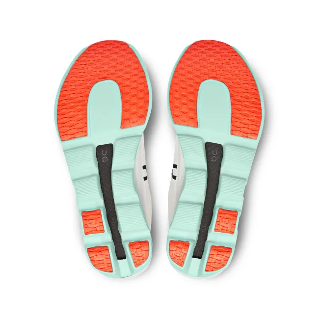 On Cloudboom Echo pantofi alergare maraton pentru femei - alb verde menta negru