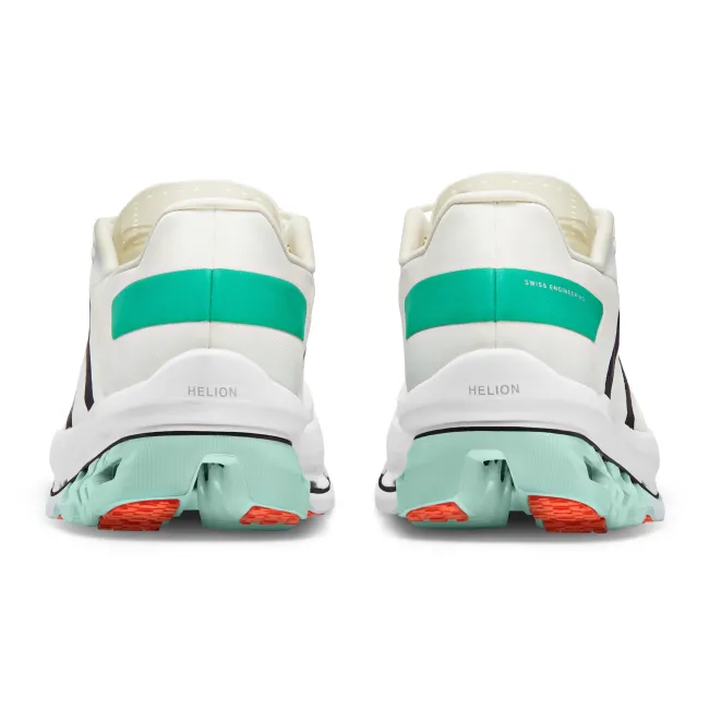 On Cloudboom Echo pantofi alergare maraton pentru femei - alb verde menta negru