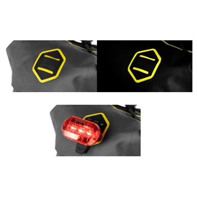Apidura - geanta bicicleta cu prindere sub sa, Expedition Saddle Pack 17 litri - gri negru galben