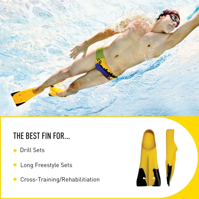 Finis - labe inot pentru adulti Zoomers Gold Z2 - galben