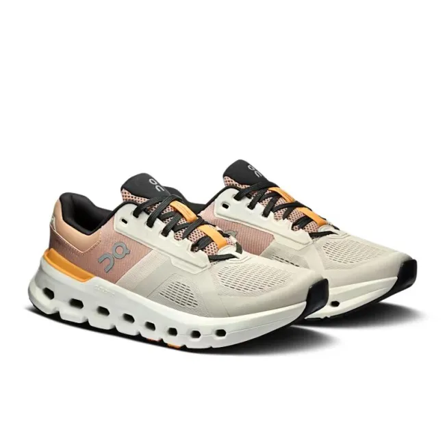 On - pantofi alergare - Cloudrunner 2 W - crem | portocaliu