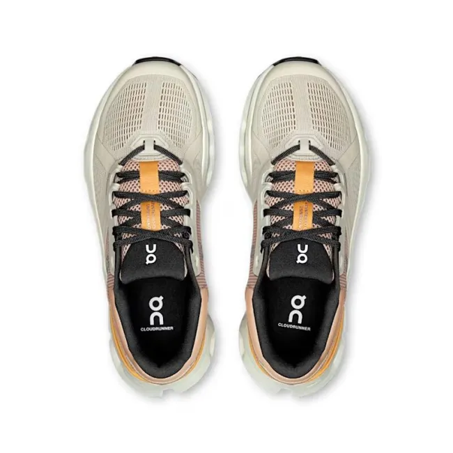 On - pantofi alergare - Cloudrunner 2 W - crem | portocaliu