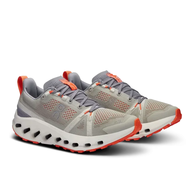 On - pantofi alergare trail - Cloudsurfer Trail W - Bej portocaliu Fossil | Ivory