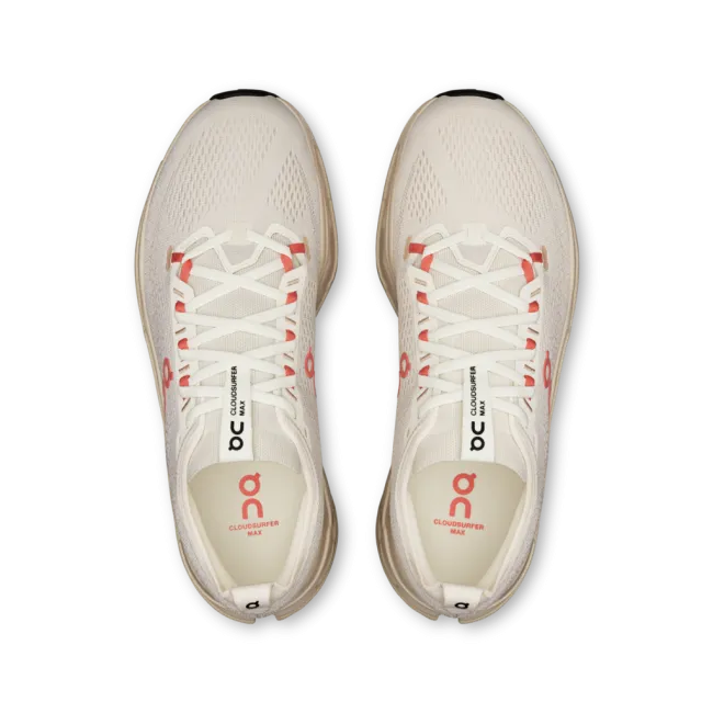 On - pantofi alergare - Cloudsurfer Max W - Ivory | Salmon