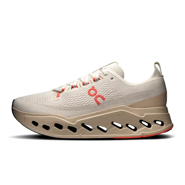 On - pantofi alergare - Cloudsurfer Max W - Ivory | Salmon