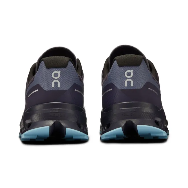 On Cloudvista - pantofi alergare pentru barbati - albastru inchis gri negru Navy | Wash