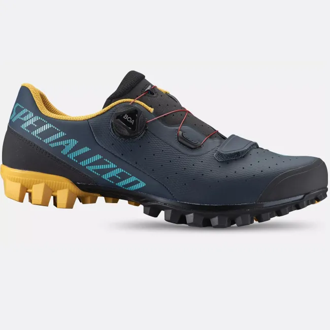 Specialized - pantofi ciclism MTB XC Recon 2.0 - gri Cast albastru Lagoon galben
