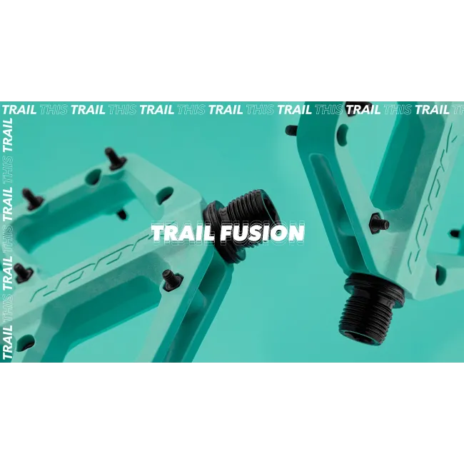Look - pedale flat bicicleta MTB Trail Fusion - negru