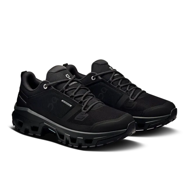 On - ghete - Cloudrock Low WP W - Black | Black