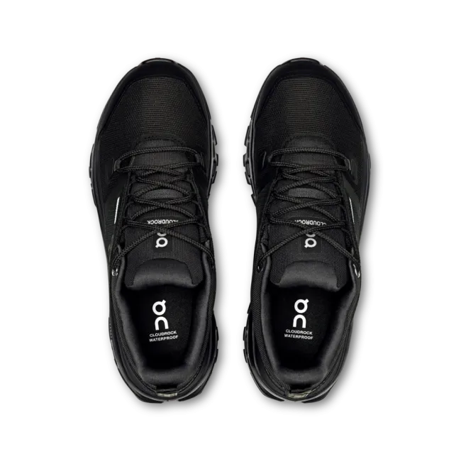 On - ghete - Cloudrock Low WP W - Black | Black