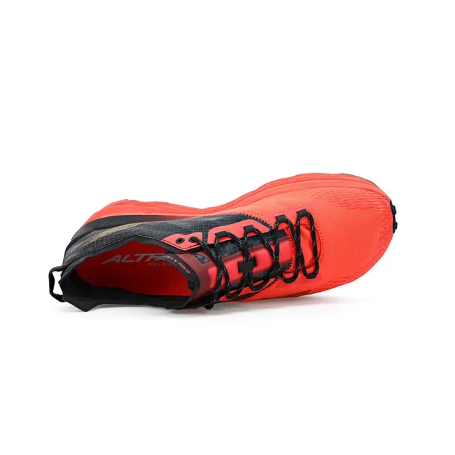 Altra - pantofi alergare montana pentru femei Mont Blanc - portocaliu Coral negru