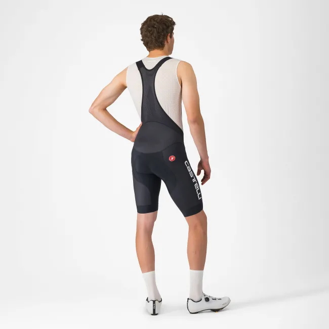 Castelli - pantaloni ciclism scurti cu bretele - Competizione 2 Kit Bibshort - 15-35 gr C - negru