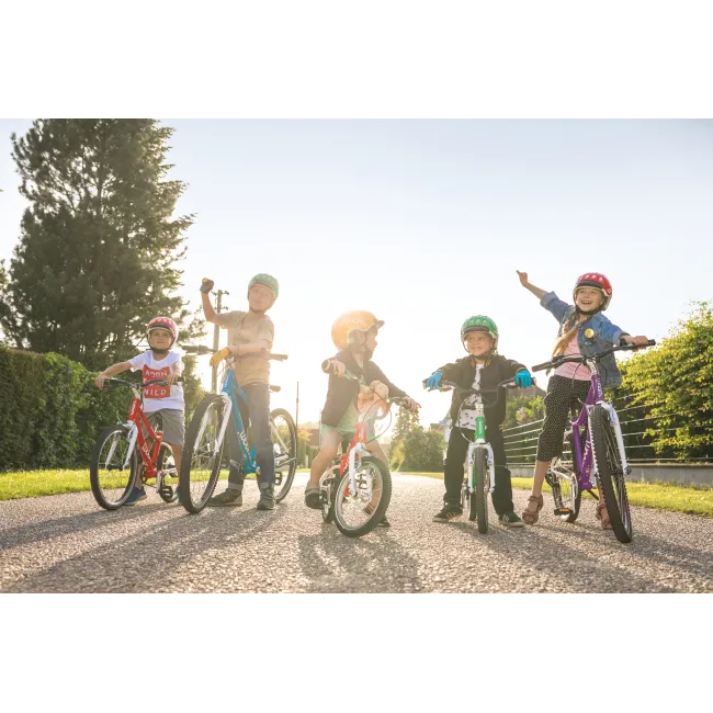 Woom - sonerie bicicleta, tip Clopotel Vienna - galben alama negru