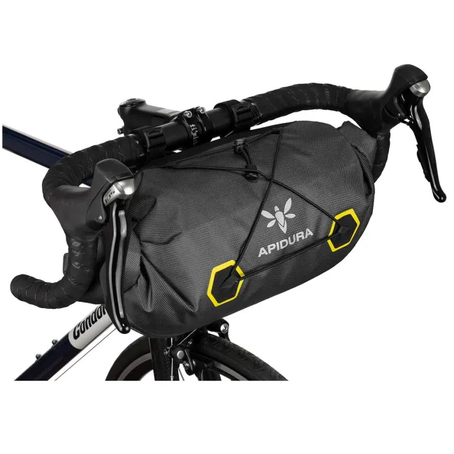 Apidura - geanta bicicleta cu prindere pe ghidon, Expedition Handlebar Pack 14 litri - gri negru