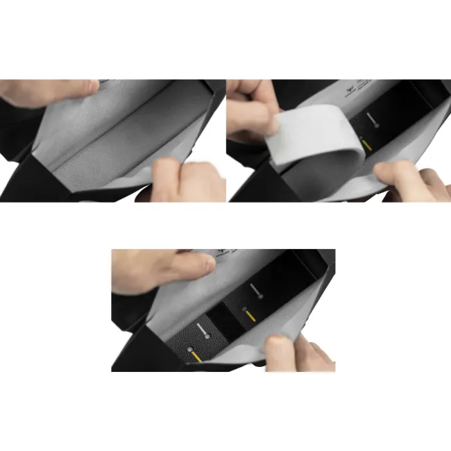 Apidura - geanta mica cadru bicicleta Racing Bolt-On Top Tube Pack 1 litru - negru