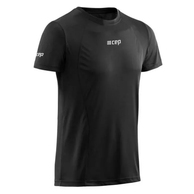 CEP - tricou cu maneca scurta - Brand Run Shirt - Negru