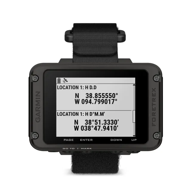 Garmin Foretrex 801 Navigator cu GPS purtat la încheietura mâinii